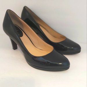 COLE HAAN | Nike Air Women's Patent Leather Heels Pumps Black 8.5